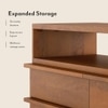 Ohio Chest of Drawer in Amber Walnut Finish