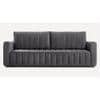 Beliss 3 Pull Out Sofa Cum Bed with storage In Grey Colour