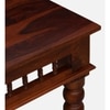 Hrishita Solid Wood 6 Seater Dining Table in Honey Finish