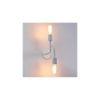 Flute White Metal Wall Light