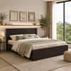 Graces Engineered Wood King  Size Bed With Drawer Storage (Melamine Finish)