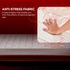 Boltt Plus 3 Zoned NRG Layer Medium Firm Bonnell Spring Euro Top Mattress with Extra Air Circulation and Coolness