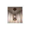 Casa Brown Solid Wood Single Hanging Light