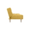 Ofra 3 Seater Sofa Cum Bed In Yellow Color
