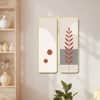 The Castle Decor Modern Boho Botanical Wall Art Set of 2 Design 4 12x18 Inch