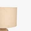 Atrani Handicrafted Table Lamp in Blue Stripes and white Colour