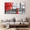 The Castle Decor Vintage Art Wall Painting Wooden Framed Digital Painting 27x48 Inch (Style 2)
