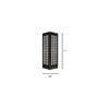 Livy Solid Wood 4 Panel Room Divider