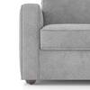 Apollo High Back 2 Seater Fabric Sofa in Granite Weave Colour
