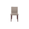 Persica Solid Wood Dining Chair Set Of 2 In Dark Walnut Finish