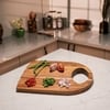 Ireka Home Prepster Acacia Wood Chopping Board – Cutting & Serving Board