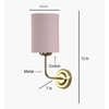 Devansh Metal Electric Wall Light in Gold Colour with Grey Shade Count of 1 Light