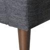 Mid Century Fabric Sofa (Dark Grey)