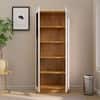 Hexa Multipurpose Storage Rack in Giant Wood and Frosty White