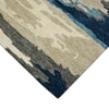 Ada Blue Abstract Hand-Tufted Viscose 10X8 Feet Carpet