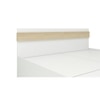 Joben Engineered Wood King Size Bed In White Finish
