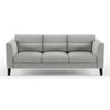 Lewis Sofa (Colour : Vapour Grey, Cushion : Hard, Seater : 3+2)