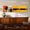 Modern Abstract Splatter Canvas Wall Art 12 x 46 Inch