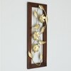W-Leon Abstract Metal Wall Decor in Multicolor Set of 1