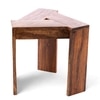 Avina Sheesham Wood Set of 2 End Tables / Tea Tables in Teak Finish