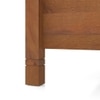 Raynor Solid Wood Queen Size Bed Without Storage (Amber Walnut Finish)