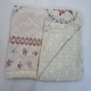 Cream Floral 300 Cms Cotton Single Bed Size Comforter From Threads