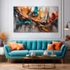 The Castle Decor Multicolour Abstract Wall Art Set of 5 27x48 Inch (Style 1)