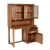 Peo Sheesham Wood  Study Table in Teak Finish