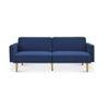 Versatile 3 Seater Sofa Cum Bed In Navy Blue Color