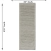Pebble Weave Wool Rectangle Carpets Hand Knotted in Beige Colour