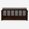 Shri Art Solid Wood Sofa Cum Bed in Provincial Teak