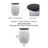 Metalsmith Metal Side Table in White Finish