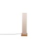 Miranda White Cotton Shade Floor Lamp