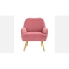 Ellie Accent Chair in Pink Colour
