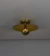 BERK Brass Finish Metal Ceiling Light