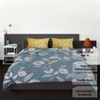 Threads Silky Touch Premium Super King Size Flat Bedsheet 275 x 275 cms