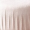 Luxe Collection Grey & Cream Fabric Pouf Ottoman Set Of 2