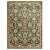 Multicolor Traditional Machine Made Polyester 6 X 9 Feet Carpet