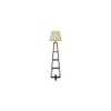 Salita Beige Jute Floor Lamp with Beige Jute Base