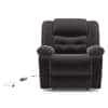 Theo Single Seater Motorized Recliner In Urban Grey Premium Chenille Fabric