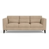 Lewis Sofa (Colour : Sandshell Beige, Cushion : Hard, Seater : 3+2)