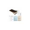 Roverb Engineered Wood Wenge Finish King Size Bed Without Storage
