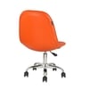 Beautiful Leatherette Dining Chair in Orange Colour