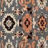 Multicolor Traditional Machine Made Polyester 4 X 6 Feet Carpet