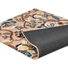 Presto Beige Floral Hand Tufted Wool Carpet 6X9 Feet