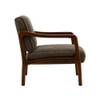 Citrus Boucle Fabric Arm Chair in Brown