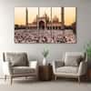 The Castle Decor Ramadan Jama Masjid Wall Art Set of 5 27x48 Inch