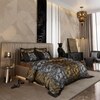 Stoa Paris King Size Enriched Cotton Comforter, 300TC Aesthetic AC Comforter , 300TC Eternal Chase