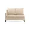 Abbey Sectional Sofa (Colour : Pearl, Cushion : Hard, Seater : Right Aligned 2 Seater + Right Aligned Chaise)