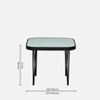 Oval Marble Top Center Table Set Of 2